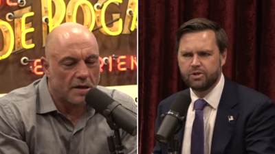 JD Vance on Joe Rogan's podcast suggests teens 'trans' for college benefits, says Trump can rally 'regular gays'