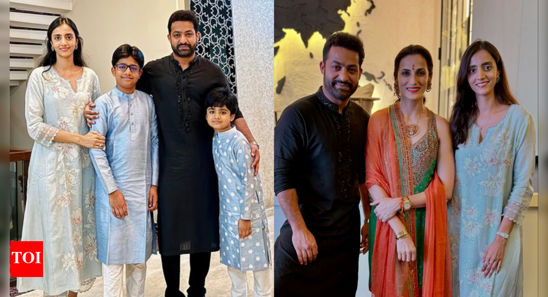 Jr NTR shares family photo as he celebrates Diwali with loved ones ...