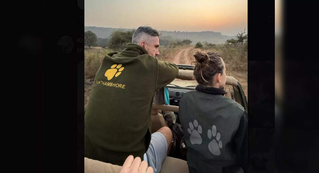Kevin Pietersen’s jungle safari in Ranthambore National Park; pics and