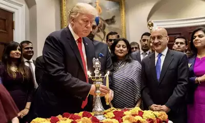 Donald Trump was praised on social media for standing up for Hindus in Bangladesh