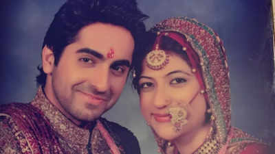 Ayushmann Khurrana e Tahira Kashyap celebram o 16º aniversário de casamento com fotos de retrocesso, abraçando a nostalgia 'cringe'