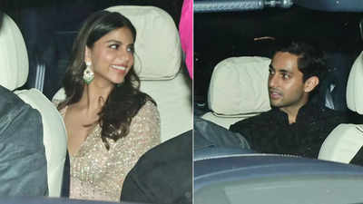 Rani Mukerji’s Diwali party: Celebrities like Suhana Khan, Agastya Nanda, Shahid Kapoor and others arrive in ethnic best