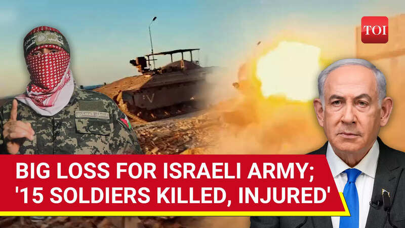 Hamas Claims 15 Israeli Soldiers Killed, Injured In North Gaza Attack ...