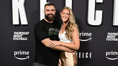 My husband's dumbass response”: Kylie Kelce didn't seem to be thrilled with  Jason Kelce's relationship advice | NFL News - Times of India