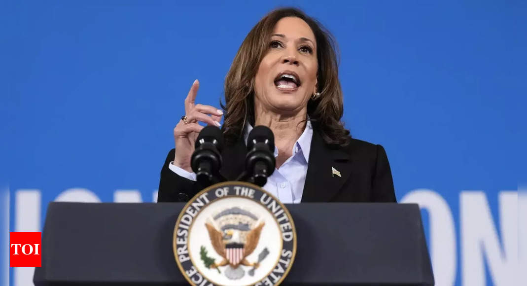 US Election 2024 Live: Harris rallies supporters in Charlotte, North Carolina on the final weekend of campaigning  – The Times of India