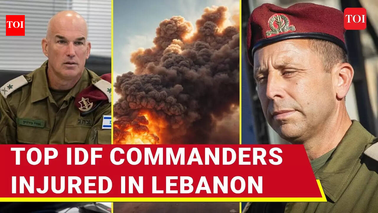 Shocker For IDF! Israel's Northern & Central Command Heads Injured In ...