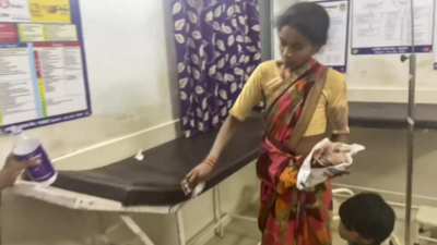 Two suspended after video shows pregnant woman cleaning husband’s bed in Madhya Pradesh hospital