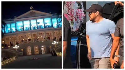 Salman Khan returns to Hyderabad's iconic Taj Falaknuma Palace for 'Sikandar' shoot - WATCH