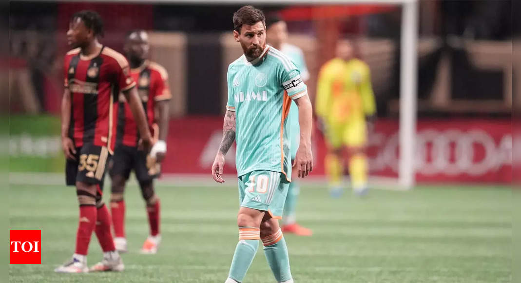 Atlanta late show stuns Lionel Messi and Miami in MLS playoffs | Football News – Times of India