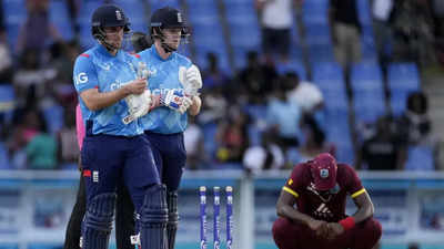 Liam Livingstone’s power-hitting guides England to series-levelling victory over West Indies