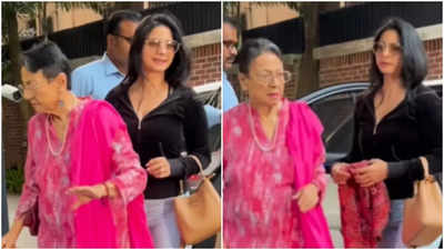 Tanuja skips posing for paparazzi at 'Singham Again' screening; says she is not well