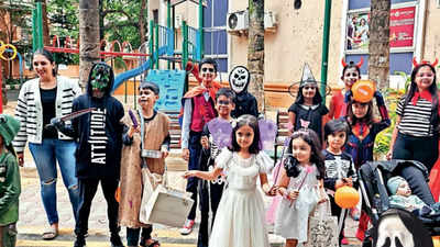 Bengaluru: A spooky night with a lot of candy