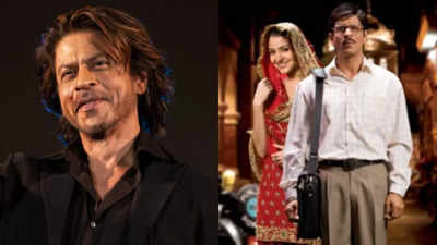 Shah Rukh Khan diz que 'Rab Ne Bana Di Jodi' com Anushka Sharma é o seu filme favorito: 'É um pouco estranho, ki mooch laga li toh biwi ne pehchaana nahi'