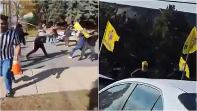 Canadian MP Chandra Arya condemns Khalistanis attack on Hindu temple in  Brampton; investigation underway - Times of India