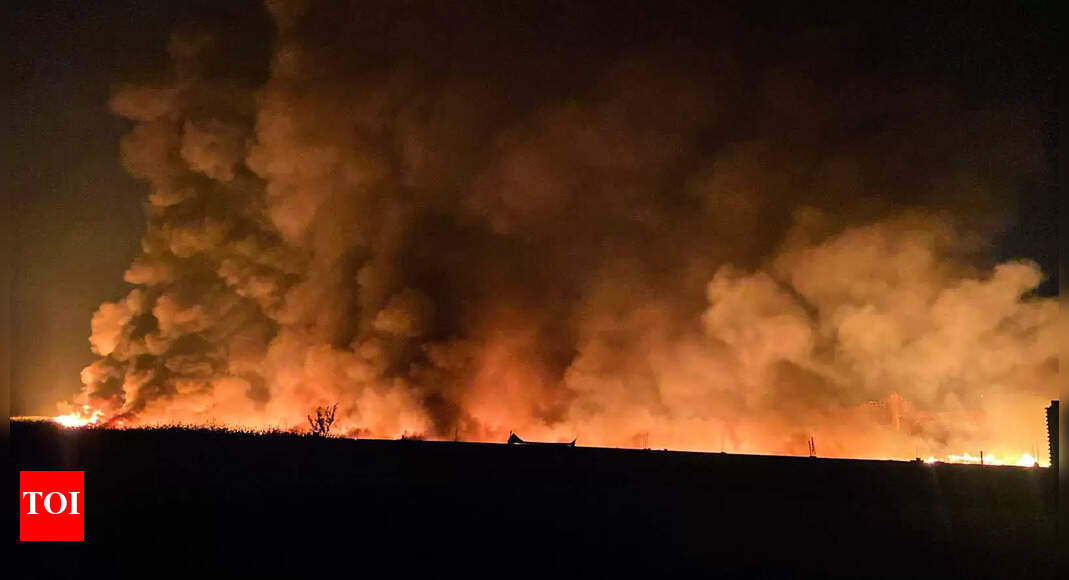 Diwali Night Fires Ravage Factory and Village Godown, Causing ...
