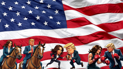 US election 2024: The betting markets are betting heavily on Trump before November 5th