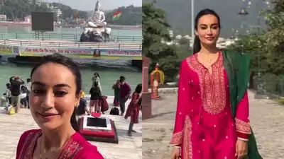 Newlywed Surbhi Jyoti gets a glimpse of her in 'Hrishikesh'; watch