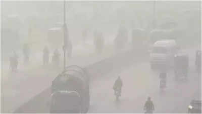 Lahore is choking with air pollution for the second day in a row, with the government of Pakistan's Punjab blaming winds from India