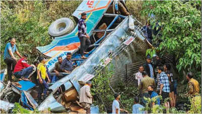 36 killed, 27 injured as bus falls into gorge in Almora