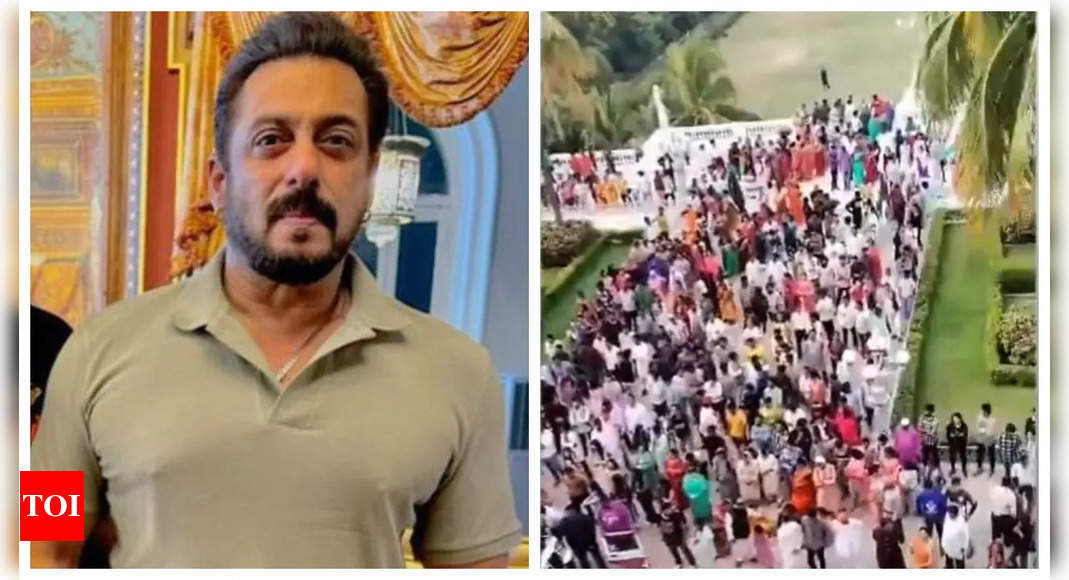 Salman Khan and Rashmika Mandanna shoot for ‘Sikandar’ at Hyderabad’s iconic Falaknuma Palace – WATCH |