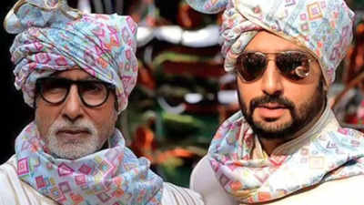 Amitabh Bachchan visita secretamente o templo de Siddhivinayak, o templo de Babulnath antes do lançamento do trailer do próximo filme de Abhishek Bachchan 'I Want To Talk'