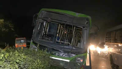 Delhi: DTC bus loses control in Civil Lines area, kills patrol cop and civilian