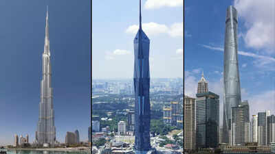 World’s tallest buildings 2025 including Burj Khalifa Wuhan Tower and more