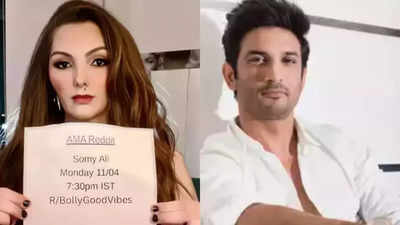 A ex de Salman Khan, Somy Ali, afirma que o relatório da autópsia de Sushant Singh Rajput foi alterado por um médico do AIIMS