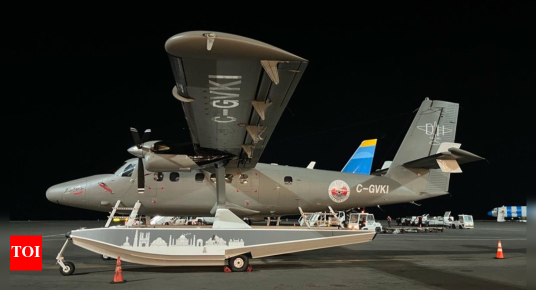 Seaplane to arrive in Ahmedabad Wednesday; regular services may start soon in Lakshadweep