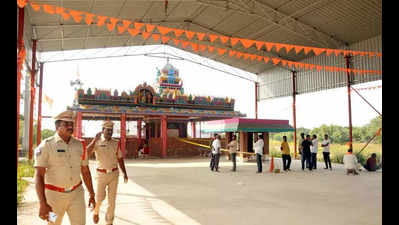 Vandalism at Hanuman temple sparks tension among locals