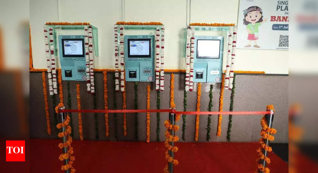 Noida Metro Introduces Cashless Ticket Vending Machines at Aqua Line