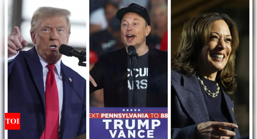 Trump Vs Kamala: Donald Trump to spend election 2024 night with Elon Musk; Kamala Harris to be at Howard University