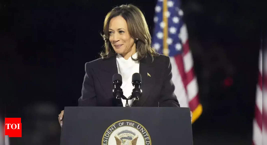 US Elections Result 2024 List of states won by Kamala Harris Times