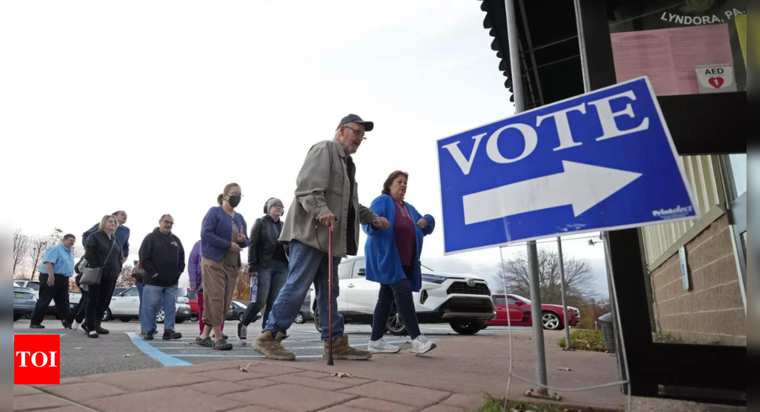 Economy, democracy, abortion: Key issues for American voters as contest between Trump, Harris remain razor-thin – Times of India