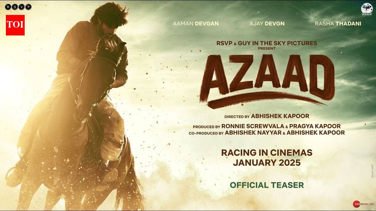 Azaad - Official Teaser