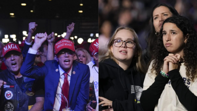 Results of the 2024 US presidential election: Harris vs. Trump – Who is ahead in the swing states?