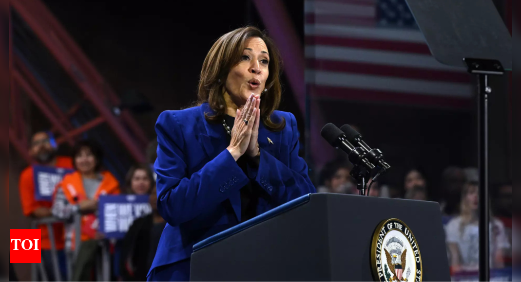 Kamala Harris wins New Hampshire - Times of India