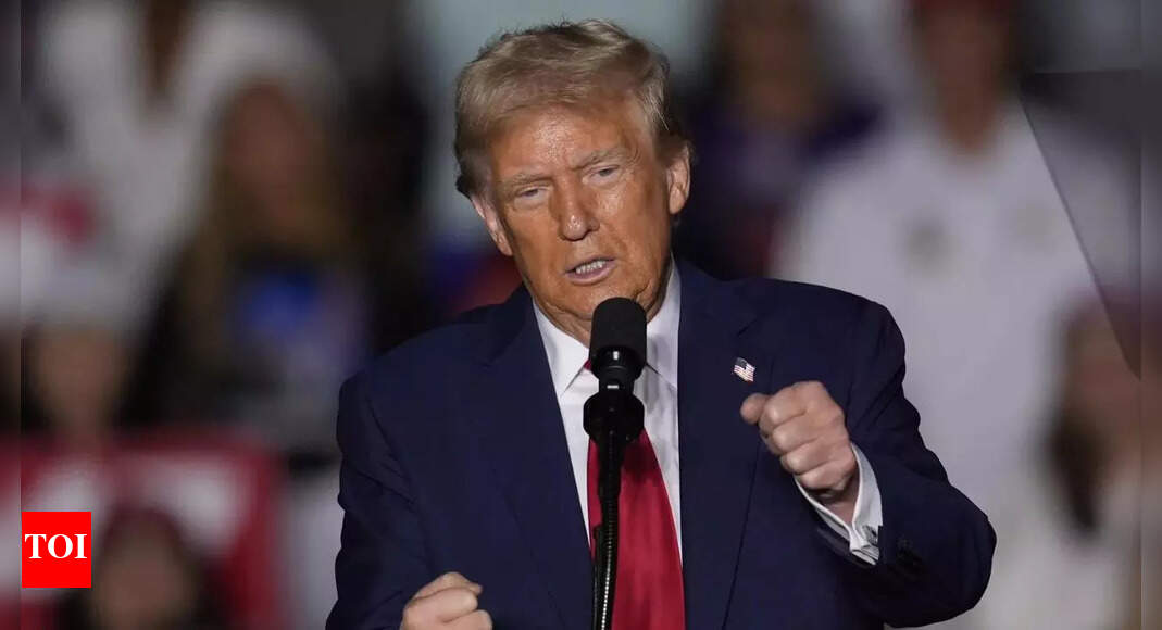 Wisconsin election results 2024 Donald Trump wins Times of India