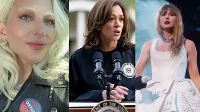 Eleições americanas de 2024: De Lady Gaga a Taylor Swift e ao elenco de Avengers: A lista de celebridades que apoiaram Kamala Harris