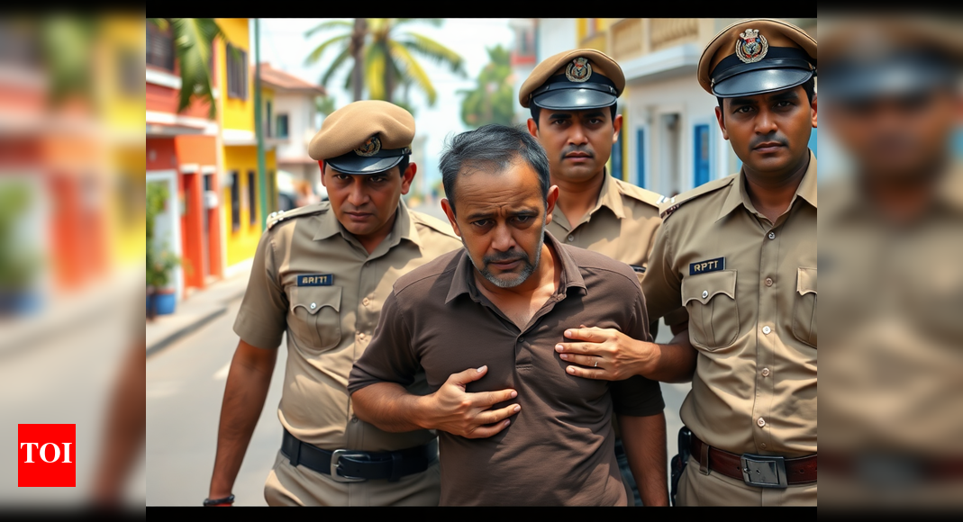 Canacona cops arrest man for cash-for-job scam | Goa News - Times of India