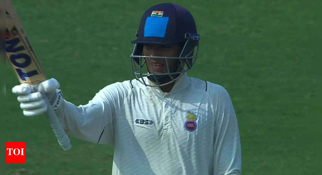 Yash Dhull slams second century of Ranji season but Delhi shot out for 276 | Cricket News