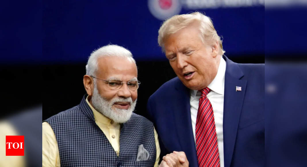 Govt welcomes Trump back, Modi reminds him of good times – Times of India