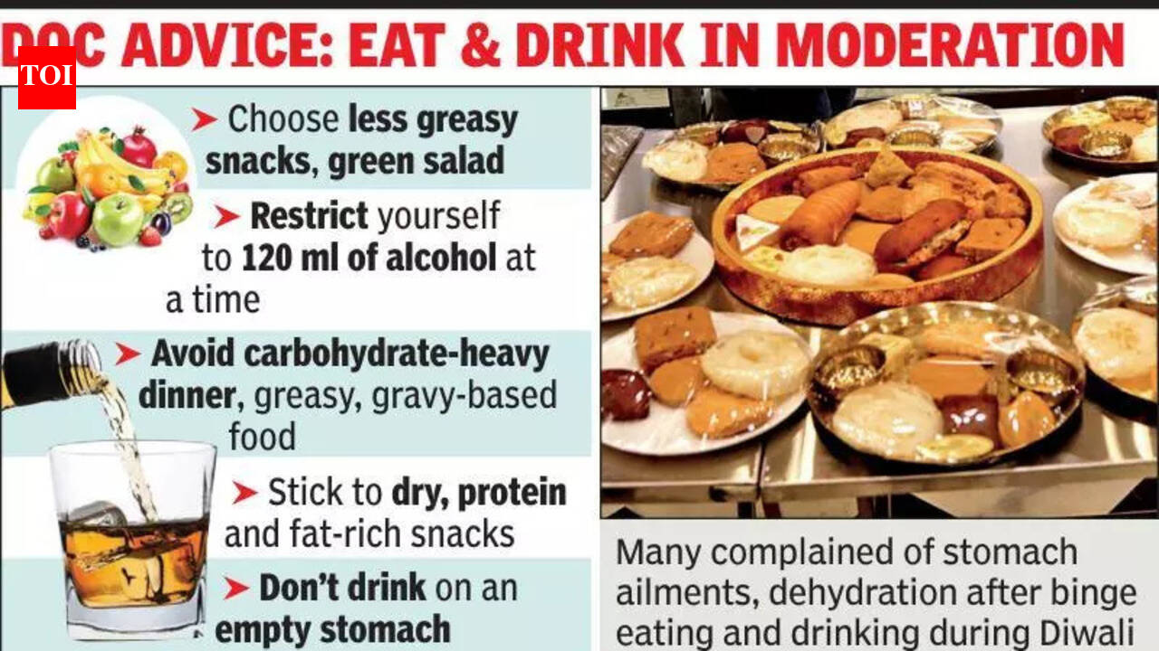 Hospitals Overwhelmed by Post-Diwali Health Issues as Indulgence Takes ...