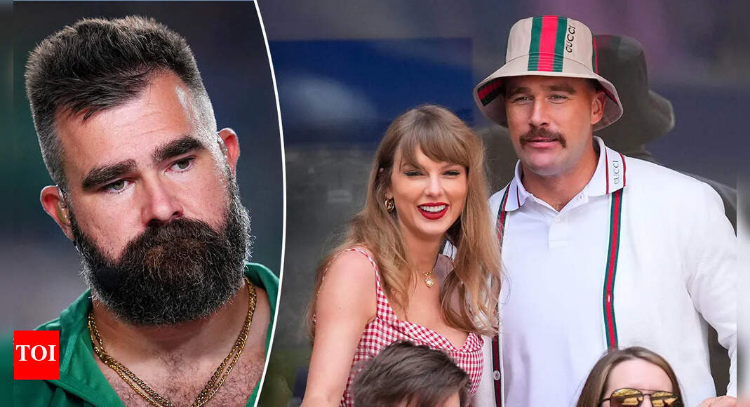 Jason Kelce expresses regret after snapping at Penn State fan over "f***ing ridiculous" comment about Travis Kelce and Taylor Swift | NFL News - Times of India