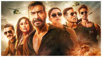 Bilheteira de 'Singham Again' Dia 6: Ajay Devgn ultrapassa a marca dos 160 milhões de rupias