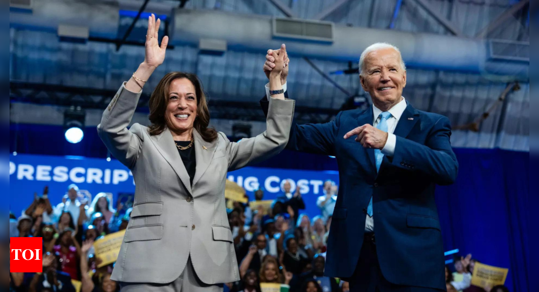 Democrats blame Joe Biden for Kamala Harris’ massive defeat in US elections – Times of India