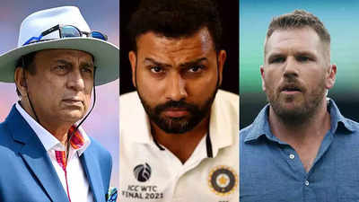 'If your wife's going to have a baby...': Aaron Finch disagrees with Sunil Gavaskar on Rohit Sharma's availability