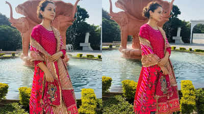 Kangana Ranaut’s Krishna-inspired fashion