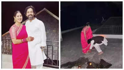 Vikrant Massey reveals people abused him after he touched his wife's feet on Karwa Chauth: 'She is the Lakshmi of my home...'