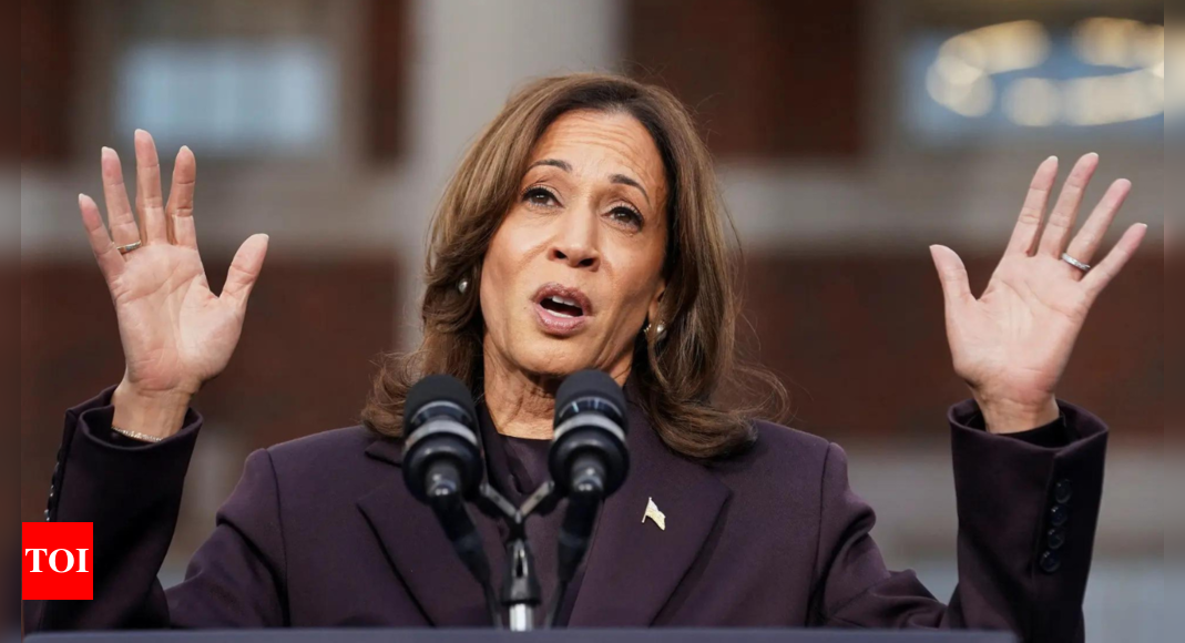 US election results 2024 Kamala concedes defeat and says keep fighting